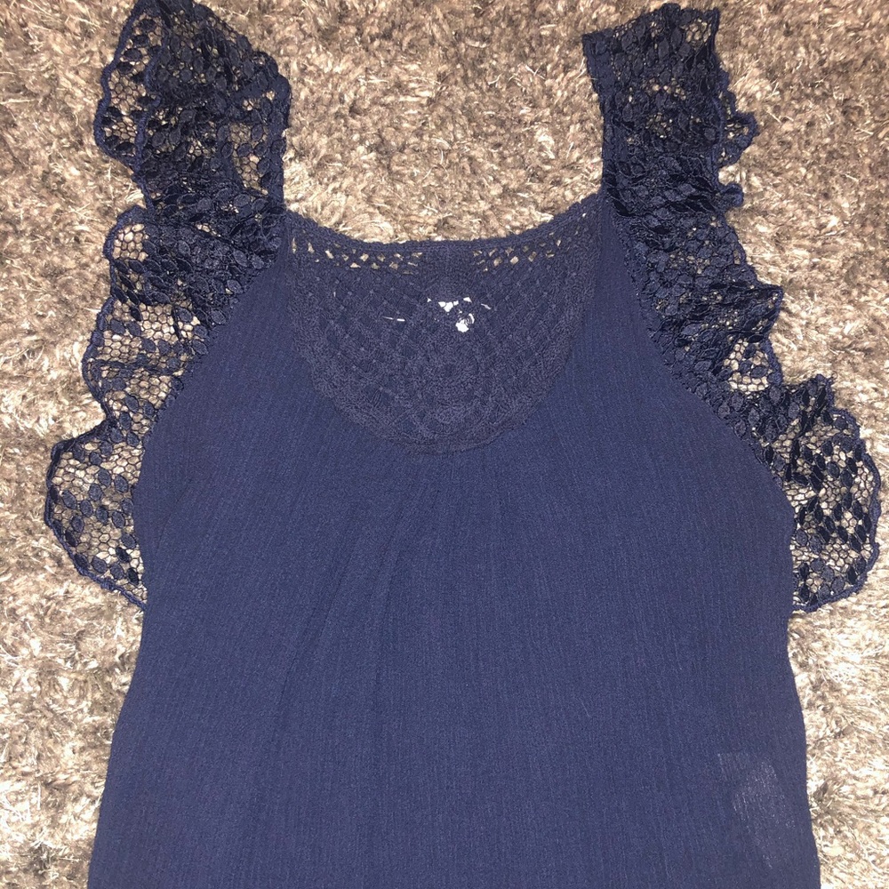 👚 AEROPOSTALE Navy Blue Blouse 👚